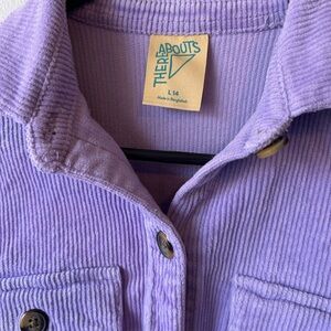 Purple Corduroy Shirt